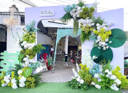 Mẫu Cổng Hoa - 02