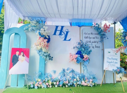 Backdrop Chụp Ảnh Cưới