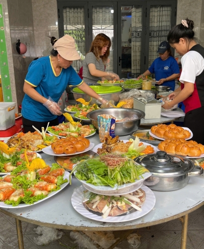 Dịch vụ nấu ăn tại nhà